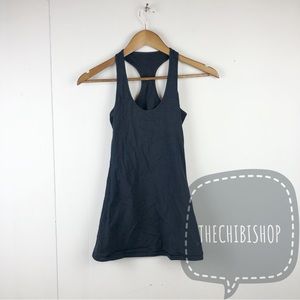 Lululemon racerback lace design tank top black
